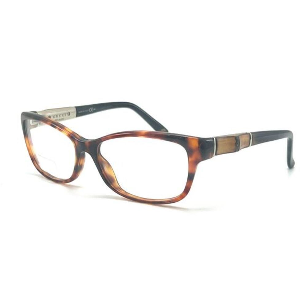 NEW GUCCI GG3673 WR9 BROWN AUTHENTIC EYEGLASSES 53-16 130
